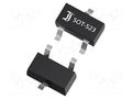 Diode: TVS array; 5÷7.5V; 1A; 60W; double,common anode; SOT523 DIOTEC SEMICONDUCTOR ESD3302BA-DIO