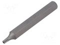 Screwdriver bit; Torx® with protection; T20H; Overall len: 75mm BETA BE867RTX/L20