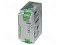 Power supply: switching; 240W; 24VDC; 10A; for DIN rail mounting PHOENIX CONTACT QUINT-PS/3AC24DC10