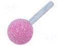 Grindingstone; metal,steel; ceramics; plunger; 6mm; sphere ABRA BETA AB000906024