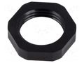 Nut; NPT1/2"; polyamide; black; Thread: inch,NPT; with flange LAPP LP-53019315