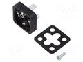 Connector: valve connector; socket; form A; 18mm; male; PIN: 4; mPm MOLEX MX-121012-0019