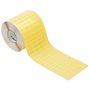 Device marking, Self-adhesive, 17 mm, Cotton fabric, yellow Weidmuller 1059810000 04032248808229