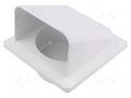 Accessories: ventilation grille; white; Body dim: 140x140x116mm DOSPEL S.A. 007-0201