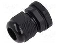 Cable gland; PG13,5; IP68; polyamide; black PAWBOL PW-D.3073C