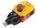 Safety switch: singlesided rope switch; NC x2 + NO x2; SRM; IP67 BERNSTEIN AG 6012921091