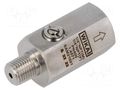 Accessories: snubber adjustable; NPT 1/4"; steel CrNi 1.4571 WIKA 910.12-1449605