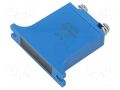 Varistor: block; 550VAC; 745VDC; 25000A; 910V; Body dim: 40x55x14mm EPCOS B72232B0551K001