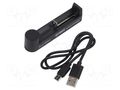 Charger: microprocessor-based; Li-Ion; 3.6/3.7V EFEST L3EFT-SLIMK1