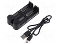 Charger: microprocessor-based; Li-Ion; 3.6/3.7V EFEST L3EFT-SLIMK2