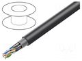 Wire; HELUKAT® 600,S/FTP; 4x2x23AWG; for direct burial,outdoor HELUKABEL HELUKAT600-802168