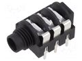 connector 1/4'' M JACK STEREO SWITCHED NEUTRIK NTR-NMJ6HHD2