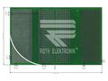 Board: universal; double sided,eurocard,prototyping; W: 100mm ROTH ELEKTRONIK GMBH RE610-LF