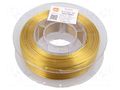 Filament: PLA Magic Silk; 1.75mm; gold copper; 195÷225°C; 300g ROSA 3D ROSA-4196