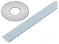 Wire: ribbon; 1.27mm; stranded; Cu; unshielded; FEP; blue; 30.5m 3M 3601-10