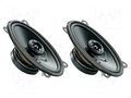 Car loudspeakers; two-way; 4x6"; 60W; 90÷17000Hz; 4Ω; 2pcs. PHONOCAR ALPHA66021