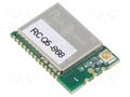 Module: RF; 868MHz; -110dBm; 1.8÷3.8VDC; 14dBm; SMD; 22x15x2.5mm RADIOCONTROLLI RCQ5-868
