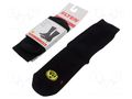 Socks; ESD; 39-42; black STATICTEC PRT-STF01013942