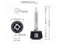 Tip; chisel; 1.2mm; longlife; for soldering station ERSA ERSA-0142CDLF12