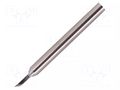 Tip; knife,elongated; 3mm; 421°C; for soldering station METCAL SFV-DRK30AR
