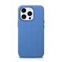 iCarer Litchi Premium Leather Case iPhone 14 Pro Magnetic Leather Case with MagSafe Light Blue (WMI14220710-LB), iCarer 6975092685487 6975092685487