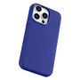 iCarer Litchi Premium Leather Case iPhone 14 Pro Max Magnetic Leather Case with MagSafe Dark Blue (WMI14220712-DB), iCarer 6975092685579 6975092685579