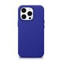 iCarer Litchi Premium Leather Case iPhone 14 Pro Max Magnetic Leather Case with MagSafe Dark Blue (WMI14220712-DB), iCarer 6975092685579 6975092685579