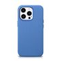 iCarer Litchi Premium Leather Case iPhone 14 Pro Max Magnetic Leather Case with MagSafe Light Blue (WMI14220712-LB), iCarer 6975092685586 6975092685586