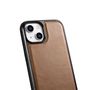 iCarer Leather Oil Wax case covered with natural leather for iPhone 14 brown (WMI14220717-TN), iCarer 6975092685883 6975092685883