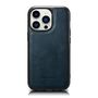 iCarer Leather Oil Wax case for iPhone 14 Pro Max leather case blue (WMI14220720-BU), iCarer 6975092685999 6975092685999