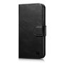 iCarer Oil Wax Wallet Case 2in1 Cover iPhone 14 Plus Anti-RFID Leather Flip Case Black (WMI14220723-BK), iCarer 6975092686095 6975092686095