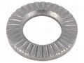 Washer; internally serrated; M4; D=8mm; h=1.2mm; BN 21205 BOSSARD B4/BN21205