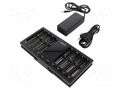 Charger: for rechargeable batteries; Li-Ion,Ni-Cd,Ni-MH; 1A EFEST L3EFT-LUCV8