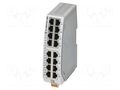 Switch Ethernet; unmanaged; Number of ports: 16; 9÷32VDC; RJ45 PHOENIX CONTACT 1085255