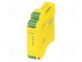 Module: safety relay; 24VDC; IN: 2; for DIN rail mounting; IP20 PHOENIX CONTACT 2963763