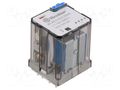 Relay: electromagnetic power; 3PDT; Ucoil: 24VDC; Icoil: 54mA; 445Ω FINDER 62.33.9.024.0040
