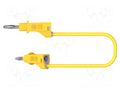 Test lead; 60VDC; 30VAC; 36A; banana plug 4mm,both sides; Len: 1m ELECTRO-PJP PJP2117-100J