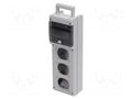 Enclosure: for modular components; grey; Series: BLOCK SCAME SCAME-632.3500-000