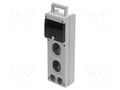 Enclosure: for modular components; grey; Series: BLOCK SCAME SCAME-632.3520-000