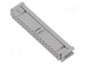Connector: IDC; plug; female; PIN: 34; 891; 2.5A; IDC; 2.54mm; 2x17 3M 89134-0101