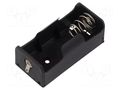Holder; C,R14; Batt.no: 1; for soldering; black Goobay GOOBAY-12453
