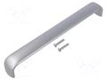 Holder; aluminium; natural; H: 32mm; L: 233mm; W: 25.5mm; handle GTV Poland GTV-UA-00-340224