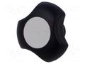 Knob; Ø: 40mm; Int.thread: M6; 13.5mm; H: 25mm; technopolymer PA ELESA+GANTER EG-167835-C3
