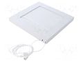 Accessories: ventilation grille; white; Body dim: 174x174x39mm DOSPEL S.A. 007-1765