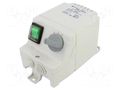 Regulator; speed; 230VAC; 1-phase fun motors speed control; IP54 BREVE TUFVASSONS ARW-3.0/4-FA