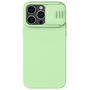 Nillkin CamShield Silky Silicone Case iPhone 14 Pro case with camera cover green, Nillkin 6902048249271 6902048249271