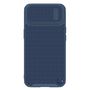 Nillkin Textured S Case for iPhone 14 Plus, armored cover with camera cover, blue, Nillkin 6902048249608 6902048249608