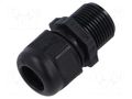 Cable gland; with long thread; M20; 1.5; polyamide; black OBO BETTERMANN OBO-2022968