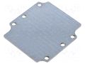 Mounting plate; galvanised steel; EUROMAS BOPLA MA105/PK105