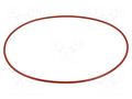 O-ring gasket; silicone; Thk: 3mm; Øint: 160mm; red; -60÷160°C ORING USZCZELNIENIA TECHNICZNE O-160X3-SI-RD